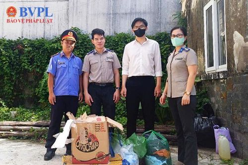 VKSND TP Phú Quốc kiểm sát tiêu hủy vật chứng