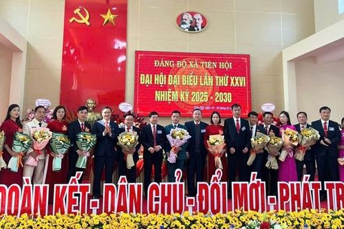Đại hội đại biểu Đảng bộ xã Tiên Hội lần thứ XXVI, nhiệm kỳ 2025 – 2030