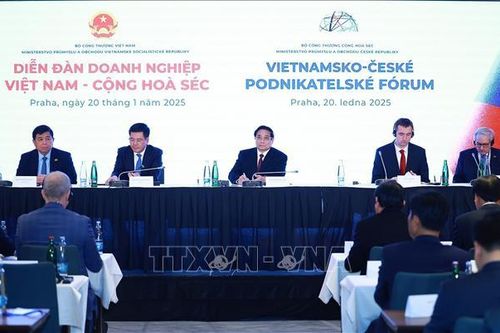 Thủ tướng Phạm Minh Chính dự Diễn đàn doanh nghiệp Việt Nam - Cộng hòa Séc