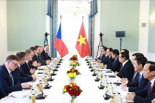 Thủ tướng Phạm Minh Chính hội đàm với Thủ tướng Cộng hòa Séc: Nâng cấp quan hệ lên Đối tác Chiến lược