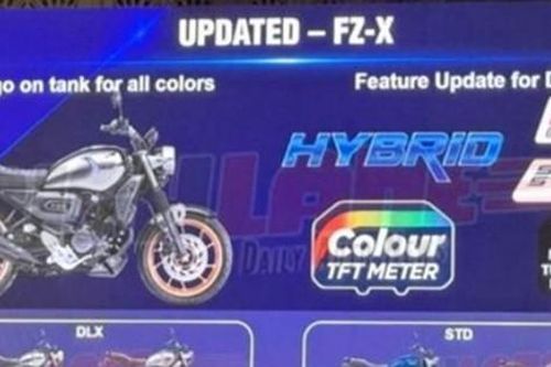 NÓNG: FZ-X Hybrid - chiếc mô tô động cơ lai điện đầu tiên của Yamaha xuất hiện