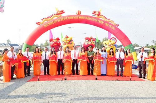 UBND huyện An Phú khánh thành cầu Đa Phước - Vĩnh Trường