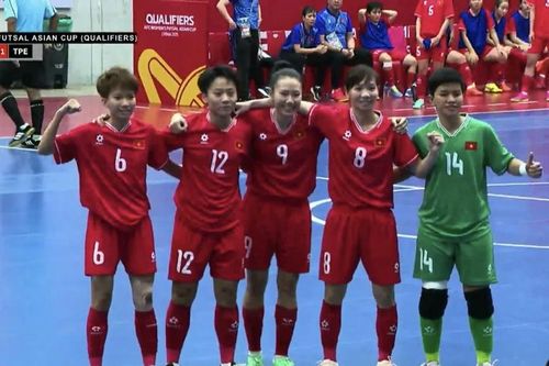 Tuyển futsal nữ Việt Nam giành vé dự vòng chung kết châu Á với ngôi nhất bảng