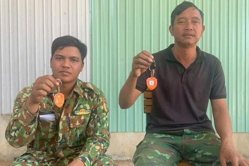 'Móc khóa an ninh' góp phần đảm bảo an ninh trật tự