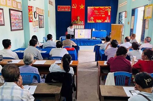Nỗ lực xây dựng 'Chi bộ bốn tốt'