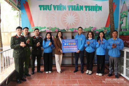 Sôi nổi các hoạt động tại chương trình 'Tình nguyện mùa đông – Xuân tình nguyện 2025' tại xã Thanh Lòa, huyện Cao Lộc
