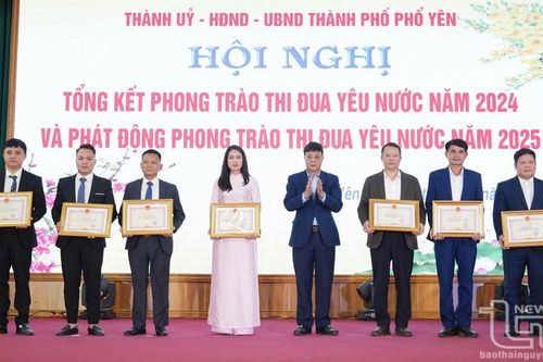 TP. Phổ Yên phát động phong trào thi đua năm 2025