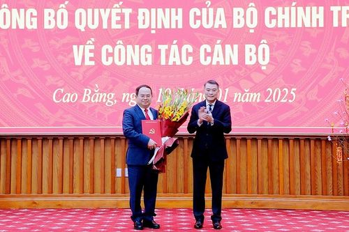 Phó Bí thư Tỉnh ủy Đồng Nai giữ chức Bí thư Tỉnh ủy Cao Bằng