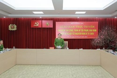 Đấu tranh quyết liệt với các hệ, loại tội phạm, bảo đảm tuyệt đối bình yên cho nhân dân vui Tết đón xuân