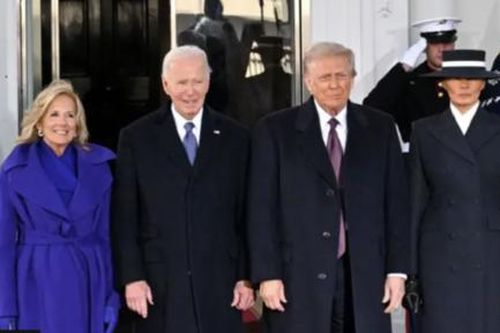 Ông Trump tham dự tiệc trà truyền thống với ông Biden trong lễ nhậm chức