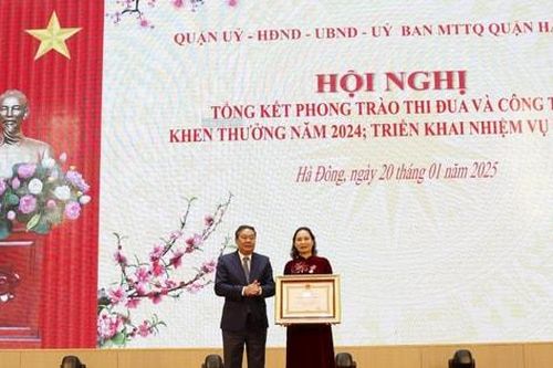 Quận Hà Đông: 60 tập thể, cá nhân tiểu biểu được khen thưởng