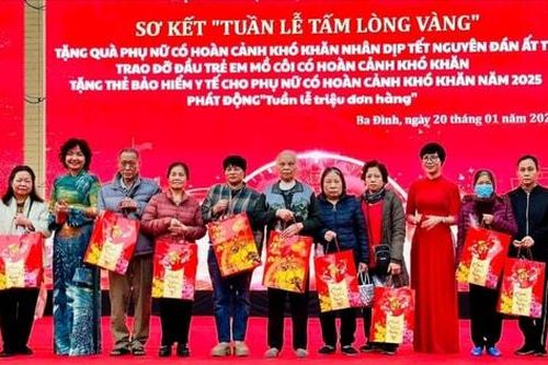 Hơn 30.000 phụ nữ tham gia ủng hộ 'Tuần lễ tấm lòng vàng'