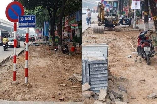 Hà Nội sẽ tạm dừng đào đường, hè phố trong dịp Tết Nguyên đán