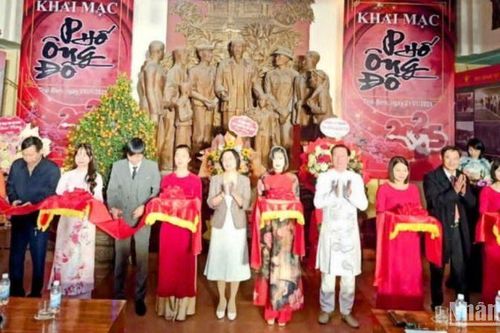 Thái Bình: Năm thứ 8 tái hiện 'Phố ông đồ' đón mừng năm mới