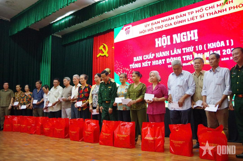 Đẩy mạnh công tác chăm lo, hỗ trợ gia đình liệt sĩ, thương bệnh binh