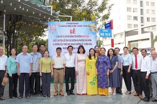 Tuyến đường mang tên Mẹ Việt Nam Anh hùng Ngô Thị Bì
