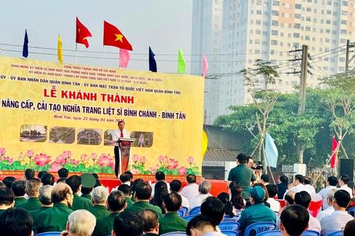 Khánh thành công trình chào mừng kỷ niệm 50 năm Ngày Giải phóng miền Nam, thống nhất đất nước