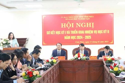Giáo dục Vĩnh Phúc tiếp tục gặt hái nhiều thành tựu
