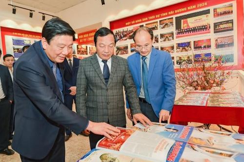 Khai mạc Hội báo Xuân Ất Tỵ tỉnh Hải Dương 2025