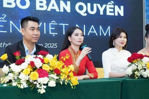 Họp báo công bố bản quyền Hoa hậu Biển Việt Nam