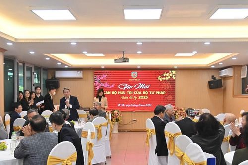 Gặp mặt, tri ân cán bộ hưu trí Bộ Tư pháp nhân dịp Xuân Ất Tỵ