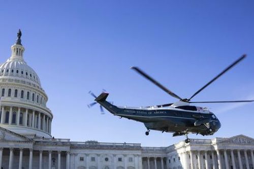 Cựu Tổng thống Mỹ Joe Biden rời Washington