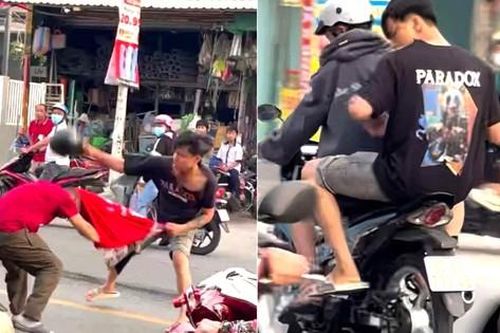 Tài xế xe ôm công nghệ bị đánh tới tấp sau va chạm nhẹ trên đường