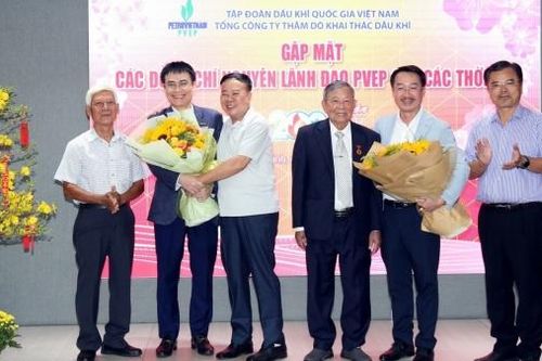 PVEP tổ chức gặp mặt nguyên lãnh đạo qua các thời kỳ nhân dịp Xuân Ất Tỵ 2025