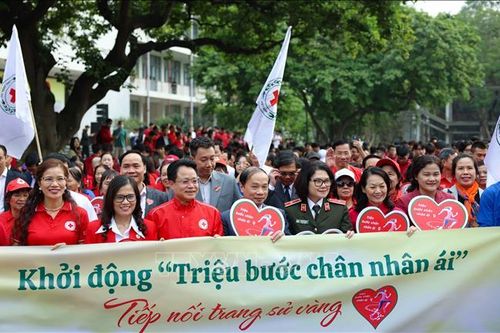 Chiến dịch 'Triệu bước chân nhân ái': Số tiền quy đổi vượt mốc 2,6 tỷ đồng