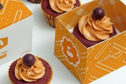 Cách làm hộp giấy đựng bánh cupcake đơn giản