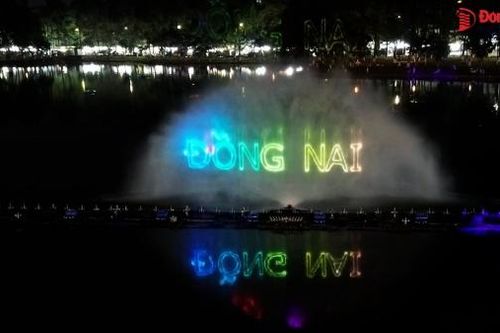 Tối nay 21-1, khai mạc chương trình nhạc nước nghệ thuật tại công viên Biên Hùng