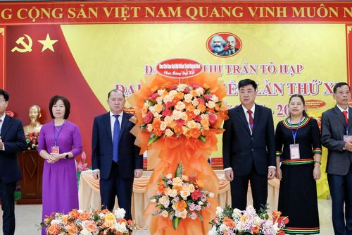 Khai mạc Đại hội Đảng bộ thị trấn Tô Hạp (huyện Khánh Sơn) lần thứ XI, nhiệm kỳ 2025 - 2030