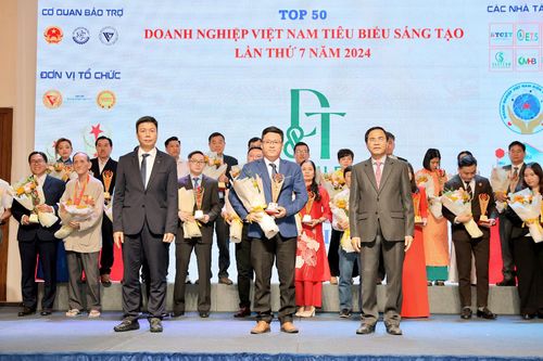 Công ty Cổ phần Rong biển DT Khánh Hòa nằm Top 50 doanh nghiệp Việt Nam điển hình sáng tạo năm 2024
