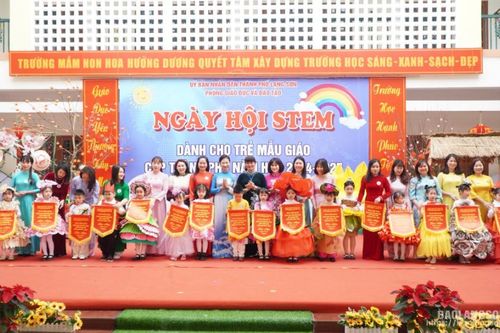 Thành phố Lạng Sơn: Tổ chức Ngày hội STEM dành cho trẻ mầm non năm học 2024 - 2025