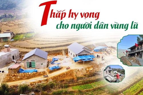 Thắp hy vọng cho người dân vùng lũ