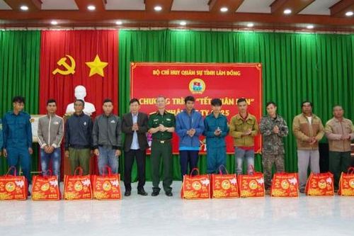 Di Linh: Sôi nổi các hoạt động tại Chương trình Tết quân dân