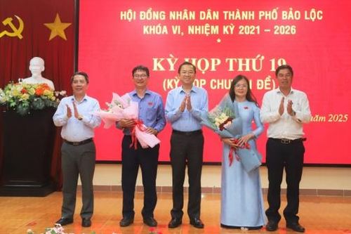 Bảo Lộc có 2 tân Phó Chủ tịch UBND thành phố