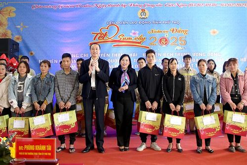 Trưởng Ban Công tác Đại biểu của Quốc hội thăm, tặng quà đoàn viên, công nhân lao động dịp Tết