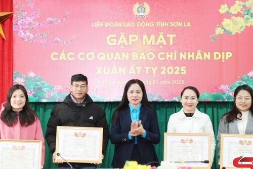 Liên đoàn Lao động tỉnh gặp mặt các cơ quan báo chí