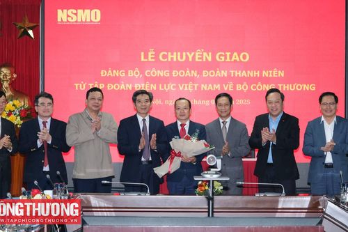 Chuyển giao Đảng bộ, Công đoàn, Đoàn Thanh niên NSMO từ EVN về Bộ Công Thương