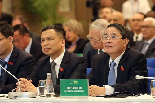 Phó Chủ tịch Quốc hội Nguyễn Đức Hải chủ trì phiên thảo luận 'Hợp tác giữa các nước Pháp ngữ trong lĩnh vực nông nghiệp bền vững'