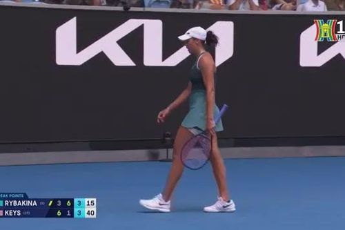 Giải Australia mở rộng: Elena Rybakina thất bại trước Madison Keys