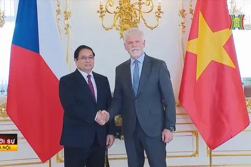 Thủ tướng Phạm Minh Chính hội kiến Tổng thống Cộng hòa Séc