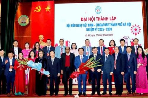Chính thức thành lập Hội Hữu nghị Việt Nam - Singapore thành phố Hà Nội
