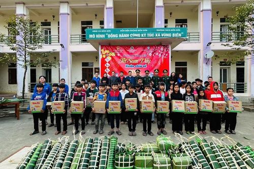 Nghệ An: xuân ấm biên cương cùng các chiến sỹ Biên phòng