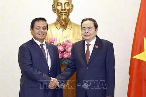 Chủ tịch Quốc hội Trần Thanh Mẫn tiếp khách quốc tế