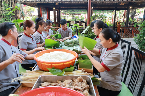 Khánh Hòa: Lễ hội gói 1.000 chiếc bánh chưng đón Tết Ất Tỵ