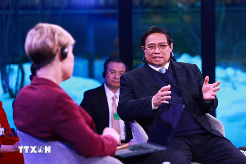Thủ tướng Phạm Minh Chính dự đối thoại chính sách đặc biệt tại WEF Davos