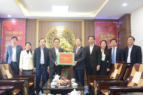Bí thư Thành ủy Nguyễn Văn Quảng chúc tết các địa phương