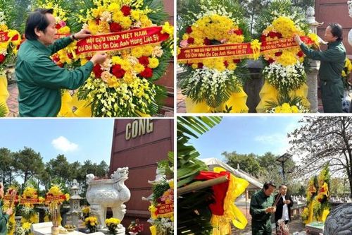 Hội Cựu TNXP Việt Nam dâng hương nghĩa trang liệt sĩ và trao quà tại Quảng Bình và Quảng Trị